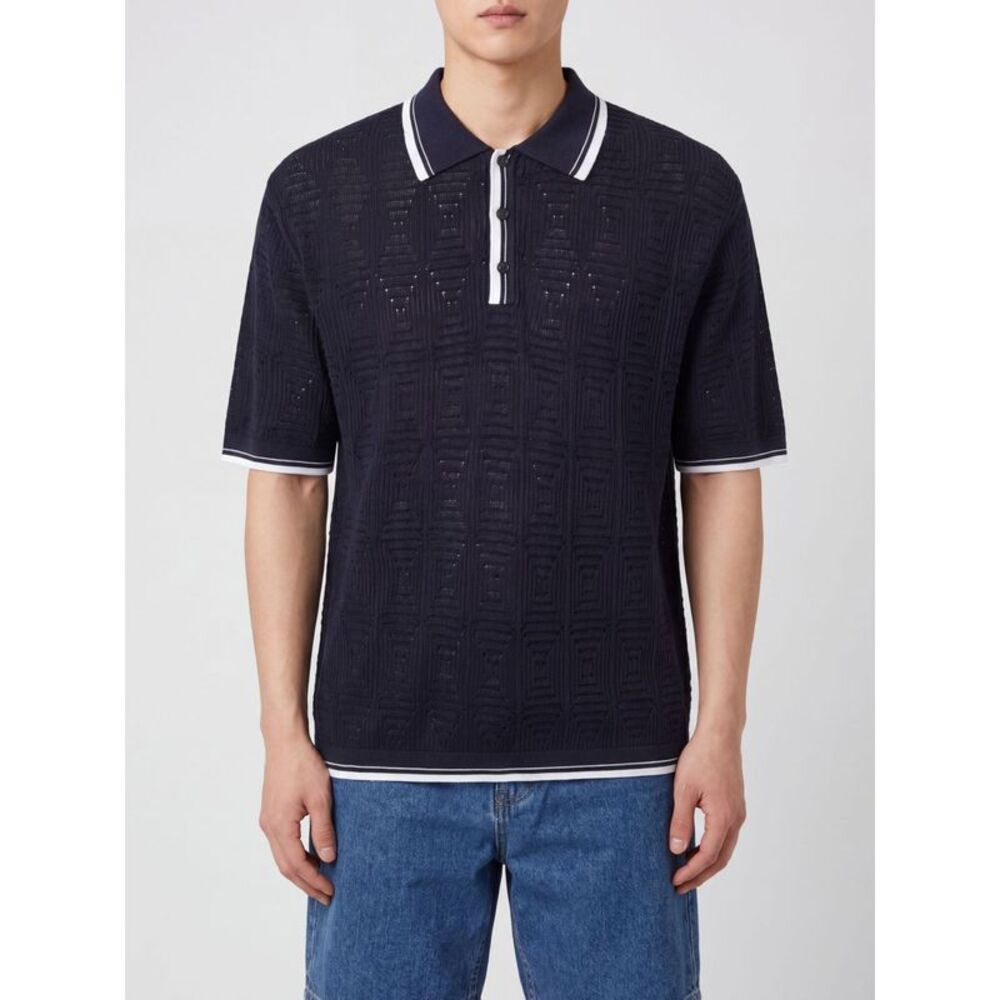 Laneus Polo Shirt Men Black